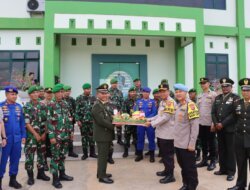 HUT TNI ke-79, Polres Basel Berikan Surprise ke Kodim 0432/Basel