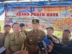 Panen Raya di Desa Rias, Pj Gubernur Babel Sampaikan Ini, Pjs Bupati Basel: Kita Ciptakan Satu Tahun 3 Kali Panen