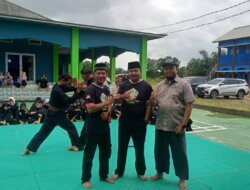 80 Peserta Ikuti Ujian Kenaikan Sabuk Perguruan Persilatan Pulau Kelapa