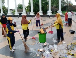 Gerak Cepat Yang Dilakukan DLH Bangka Selatan Pasca Event South Street Fest 2024