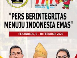 Persiapan Sudah 100 Persen, HPN 2025 di Riau Siap Dilaksanakan
