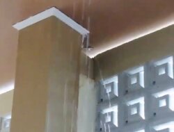 Baru 10 Bulan Diresmikan, Atap Grha Maras Bocor Parah