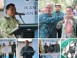 Potensi Ekonomi Baru, Bupati Bateng dan Kepala BI Babel Panen di Smart Farming
