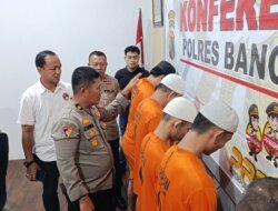 Selama Operasi Antik 2025, Polres Bangka Selatan Tangkap 8 Tersangka Pengedar dan Kurir Sabu