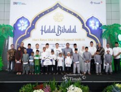 Halal Bihalal Penuh Makna, PT Timah Kembali Berbagi Keberkahan Dengan Santuni Anak Yatim