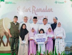 Berbagi Berkah Ramadan, PT Timah Santuni Ribuan Anak Yatim di Tiga Provinsi