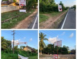 Baliho Dirusak OTK, Paslon Fery-Syahbudin Ajak Berdemokrasi Dengan Cara Cerdas