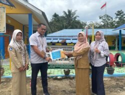 Dukung Pendidikan Anak Usia Dini, PT Timah Serahkan Bantuan untuk TK Swasta Mutiara Hati
