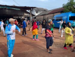 BNN Basel Gencarkan Pemulihan Kampung Sukadamai Melalui Senam Sehat Anti Narkoba