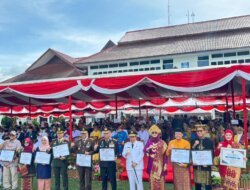 Pemkab Bangka Selatan Raih Penghargaan Pemrakarsa Kampung Bersih Narkoba di HUT ke-25 Provinsi Babel