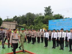 Polres Bangka Selatan Gelar Apel Pasukan Operasi Lilin Menumbing 2025: Siapkan Pengamanan Ekstra Untuk Nataru