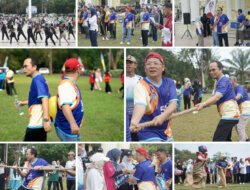 Semarak HUT ke-54 KORPRI di Bangka Tengah Penuh Kebersamaan dan Semangat Sportivitas