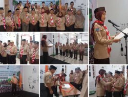 Perkuat Pengawasan Partisipatif, Bawaslu Bateng dan Kwarcab Pramuka Kukuhkan Pengurus Saka Adhyasta Pemilu