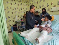 Wabup Syahbudin Gerak Cepat, Kunjungi Korban Sambar Petir di RSUD Depati Bahrin