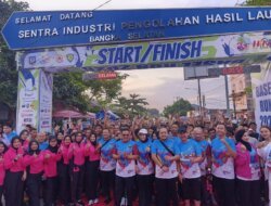 PWI Sukses Gelar Basel Run 2026, 1.300 Runners Jajal Rute Menantang di Toboali