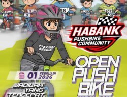 60 Persen Rider Luar Daerah Serbu Toboali, Persaingan Push Bike Bangka Selatan Kian Memanas