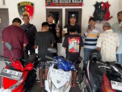 Tim Buser Naga Ciduk Empat Pemain Judi Domino di Rangkui