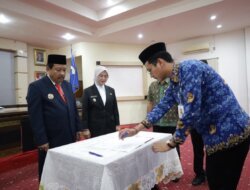 Prof Saparudin Resmi Lantik 40 CPNS di Lingkungan Pemkot Pangkalpinang