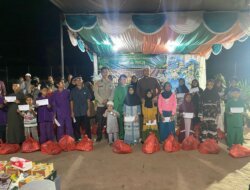 Senyum Ramadhan di Lepar: PT SNS Santuni 93 Anak Yatim dari Empat Desa