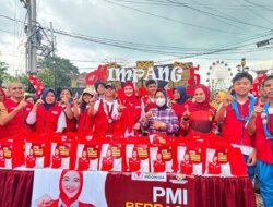Gandeng GAMIS BERKAH, PMI Bangka Selatan Tebar Kebaikan di Simpang Lima Habang