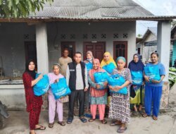 Wujud Kepedulian Sosial, Tim Baher dan Stakeholder Santuni Warga Sukadamai Hingga Kawasan Nelayan