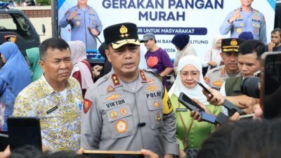 Polda Babel Gelar Gerakan Pasar Murah Di Bhaypark, Pastikan Stok Dan Harga Stabil