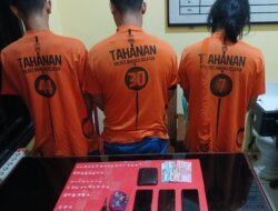 Lawan Petugas Saat Digerebek, Residivis dan Dua Rekannya Takluk di Tangan Satresnarkoba Polres Bangka Selatan