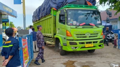 Pastikan Mudik Aman, Danposal Sadai Pantau Ketat Arus Penumpang di Pelabuhan Sadai