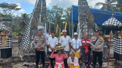 Polres Bangka Selatan Amankan Rangkaian Ibadah Hari Raya Nyepi Saka 1948