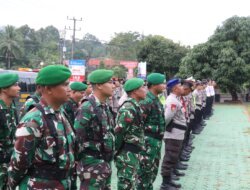 Amankan Malam Kemenangan, 103 Personel Gabungan Disiagakan di Mapolres Bangka Selatan