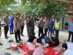 Pastikan Keamanan Libur Lebaran, Kapolres Basel dan Forkopimda Patroli Bersama di Objek Wisata