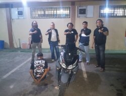 Bawa Kabur Motor Teman Kerja ke Mentok, Buruh Harian Diringkus Sat Reskrim Polres Basel