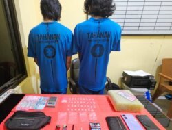 Polres Bangka Selatan Ringkus Dua Pengedar Sabu di Desa Keposang