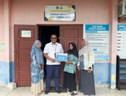 Komitmen PT TIMAH dalam Pendidikan, Dukung Inovasi dan Penelitian Pelajar SMP N 1 Simpang Pesak Olah Gedebong Pisang Jadi Sambalingkung 