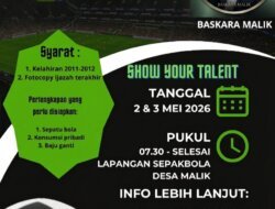 Presiden Klub Baskara Umumkan Seleksi Terbuka Real Bahdad FC Guna Jaring Atlet Muda Berbakat