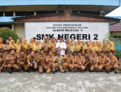 Wujud Nyata Perhatian Pemprov Babel, Gubernur Kunjungi SMK Negeri 2 Tanjungpandan