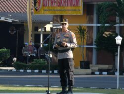 Pesan Wakapolda Babel Saat Pimpin Apel Pagi : Respon Cepat Laporan Masyarakat-Hindari Pelanggaran