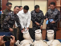 TNI AL Gagalkan Penyelundupan 16 Ton Pasir Timah Ilegal di Kawasan PIK 2