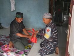 TNI AL Salurkan Daging Kurban Serentak ke Warga Pesisir Bangka Belitung Melalui Posal dan Posbinpotmar​