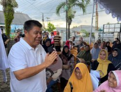 Satu Tahun Kepemimpinan, Gubernur Babel Salurkan Bantuan Sosial 2.185 ton beras bagi Warga Kurang Mampu di Selindung Lama