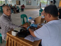 Hadir di Desa Padang, Mobil Sehat PT TIMAH Berikan Pelayanan Kesehatan Gratis